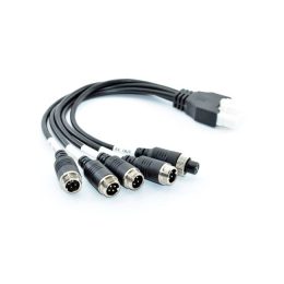 SHteker kommutaczii kamer i monitora CARVIS