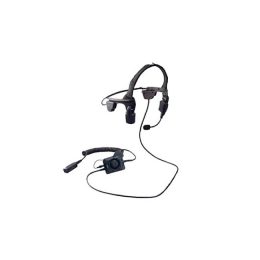 eebn031 policzejskaya garnitura s kostnoj provodimostyu i mikrofonom na shtange