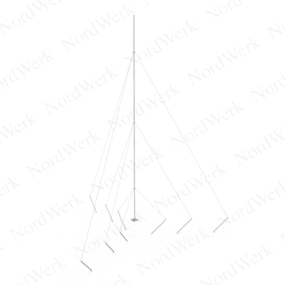 МС-А с комплектом для установки на грунт 2м